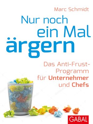 cover image of Nur noch ein Mal ärgern